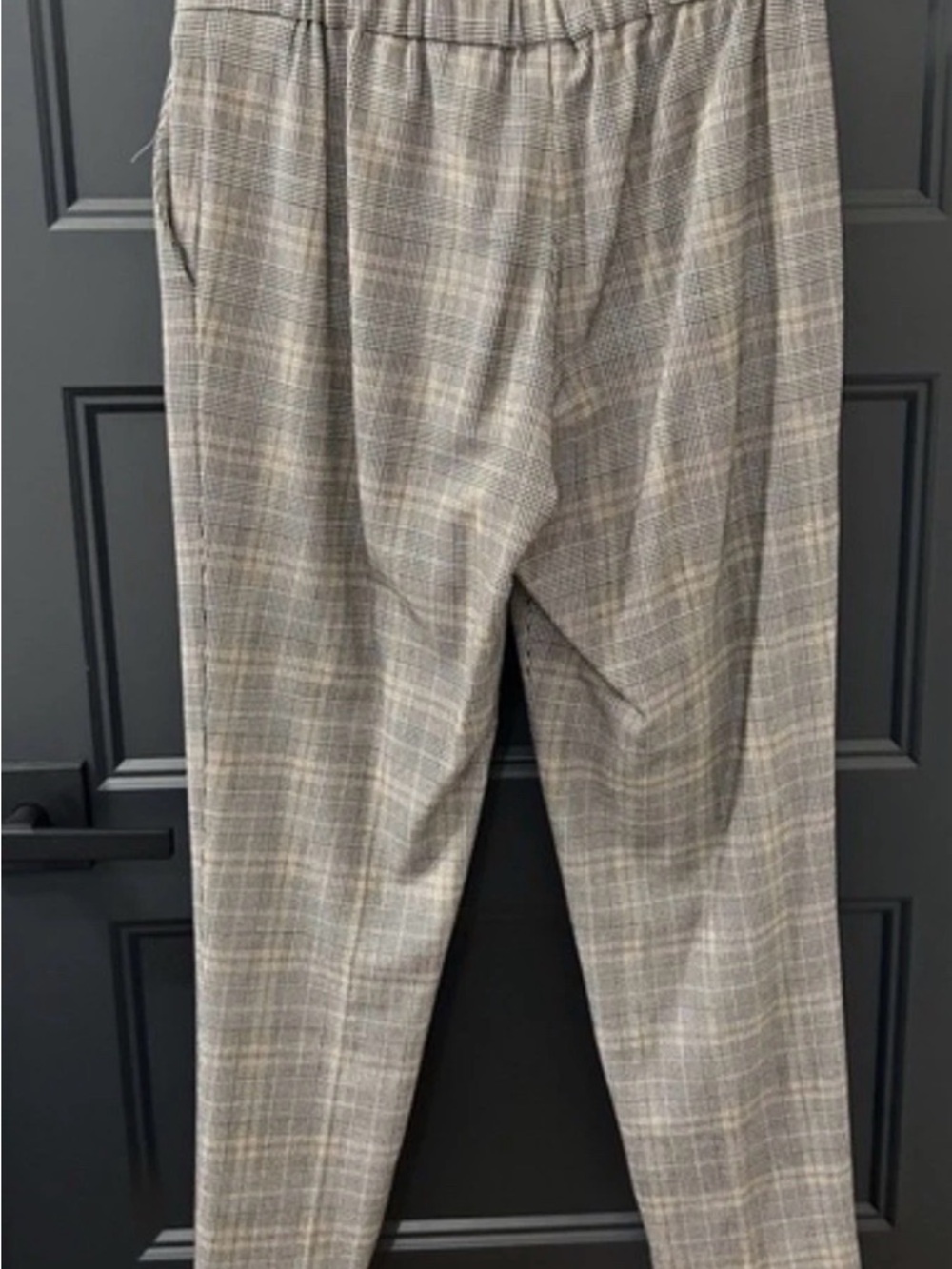 4 for $25- Aritzia Babaton Conan Pants Grey Brown Straight Leg Trousers - Picture 6 of 10